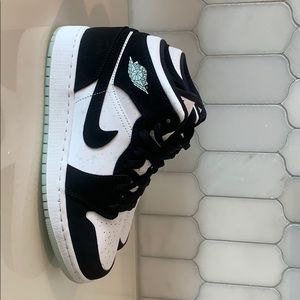 jordan 1 black teal